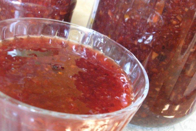 Confiture de groseilles à l'orange