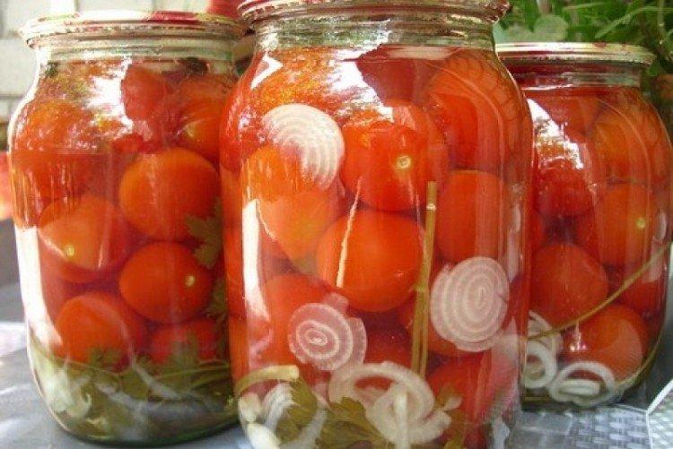 Salade de tomates cerises pour l'hiver