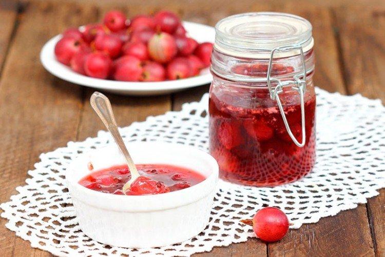 Confiture de groseilles aux framboises