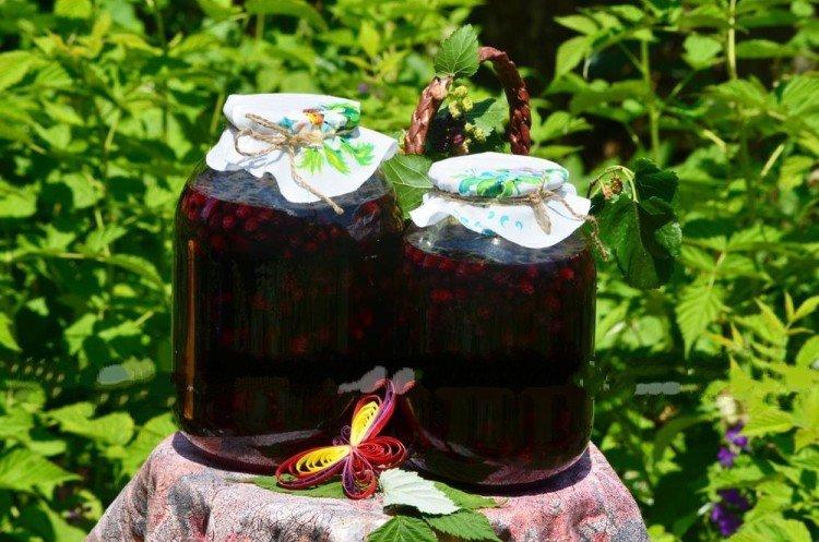 Compote de chèvrefeuille au citron pour l'hiver