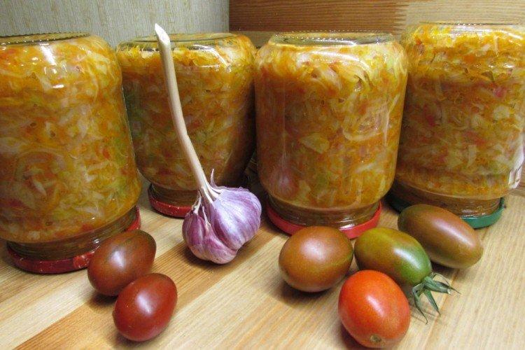 Vinaigrette pour la soupe aux choux pour l'hiver