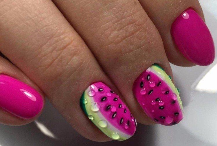 Motifs de fruits d'été