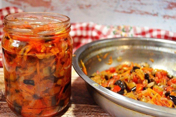 Caviar d'aubergine pour l'hiver