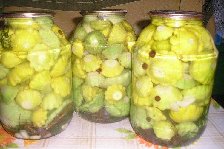 Courge aux courgettes pour l'hiver