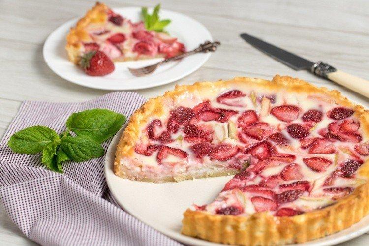 Tarte Gelée Aux Fraises