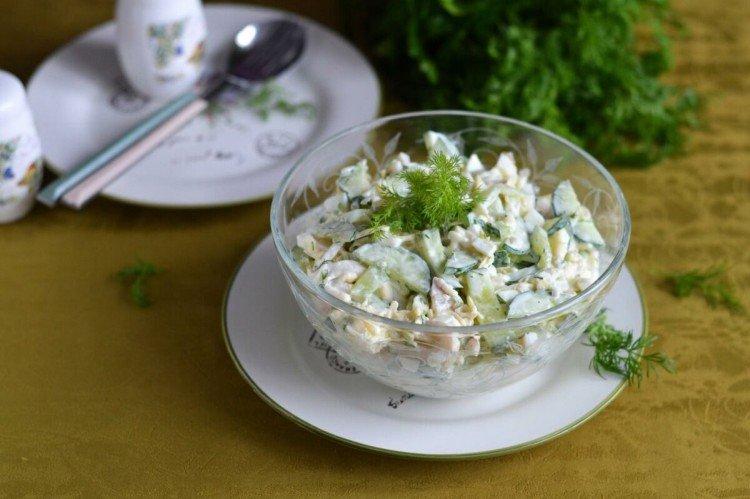 20 salades simples aux œufs et au concombre