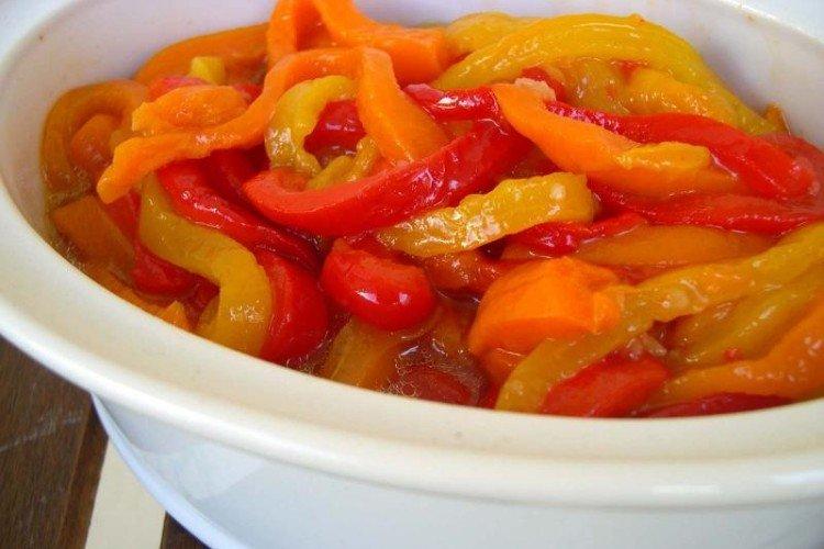 Poivre bulgare en coréen pour l'hiver