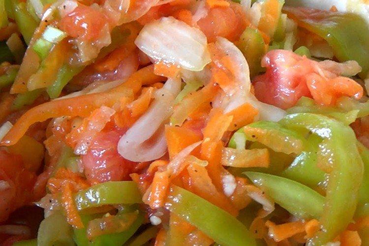 Salade de poivrons pour l'hiver