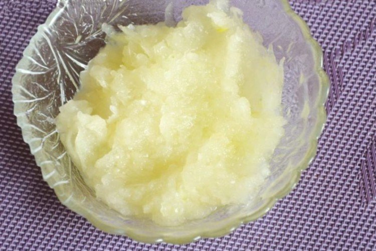 Masque capillaire à l'oignon