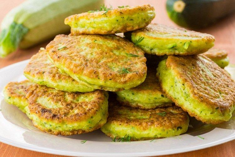 Crêpes gourmandes aux courgettes et à la feta