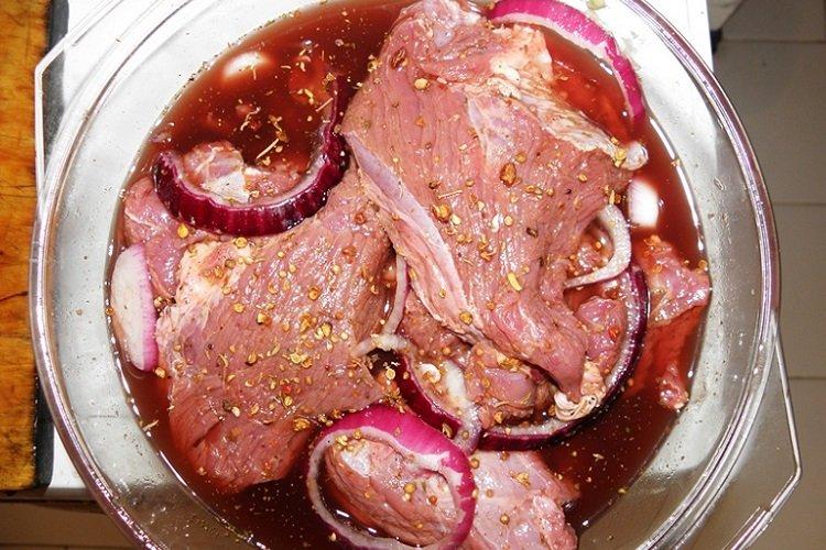 Marinade au thé fort