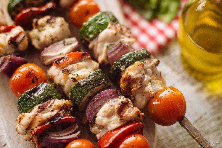 20 meilleures recettes de marinade de brochette de poulet