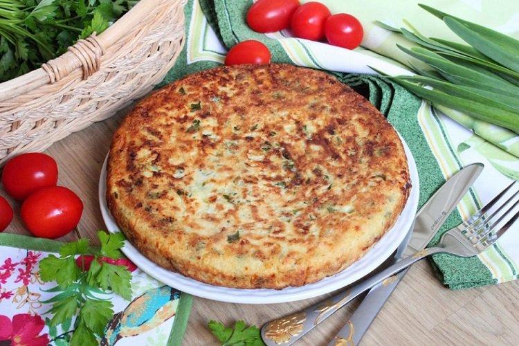 Tarte gelée dans une poêle