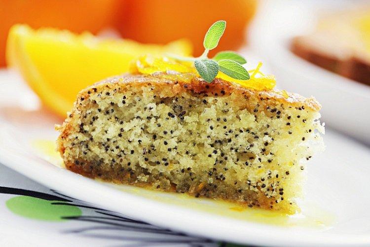 Tarte aux graines de pavot sur kéfir