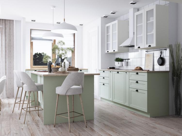 Galanthus : Aménagement cuisine-salon