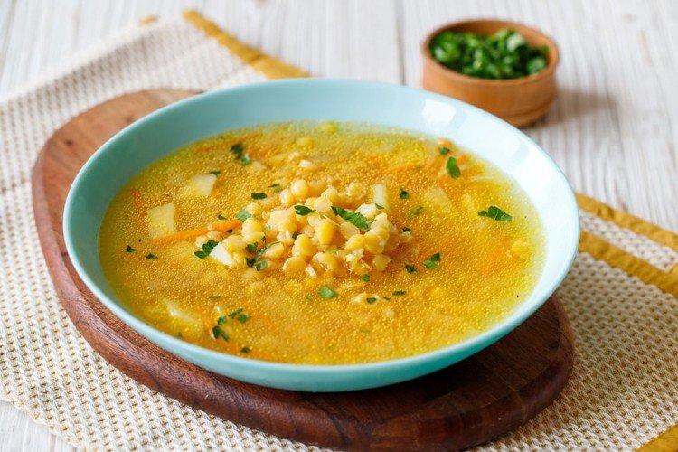 Soupe de pois au curry - recettes