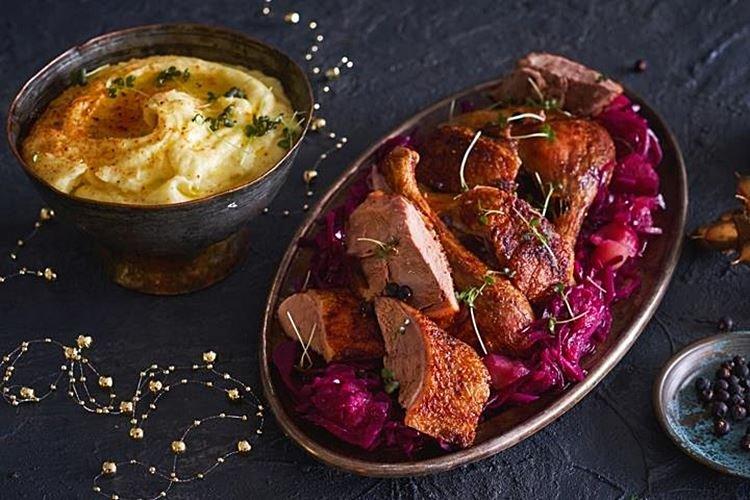 Canard tchèque au chou - Plats chauds pour les recettes du Nouvel An 2021