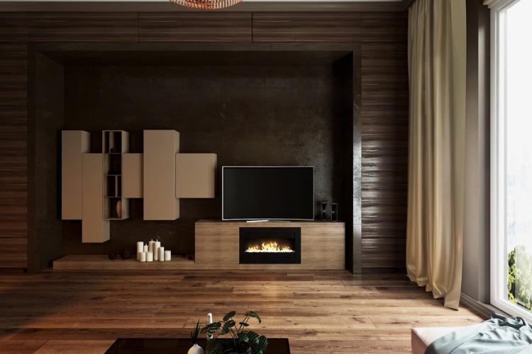 Salon La vita al cioccolato - design d'intérieur