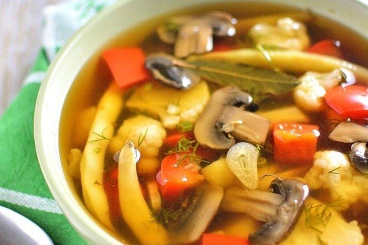 Soupe champignon champignon au fromage - recettes