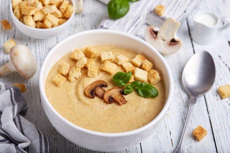 Velouté de champignons au céleri - recettes
