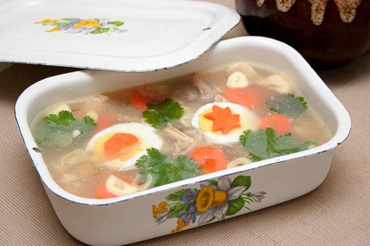 Aspic de poulet à la gélatine - recettes