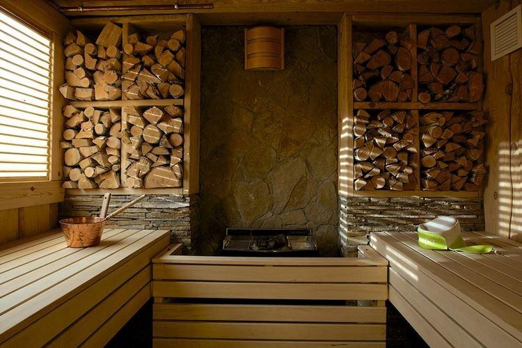 Intérieur du bain et du sauna - photo