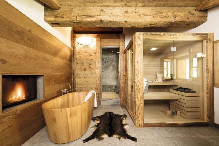Intérieur du bain et du sauna - photo