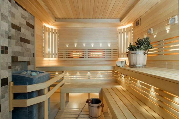 Intérieur du bain et du sauna - photo