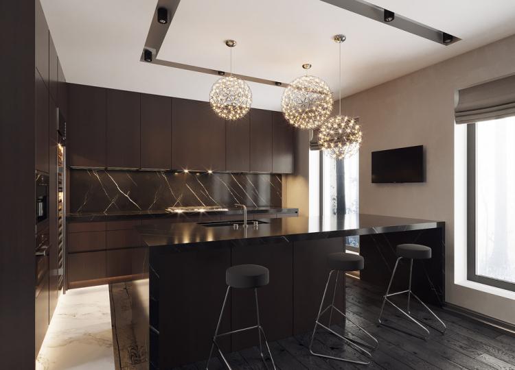 Intérieur de maison pour un jeune couple