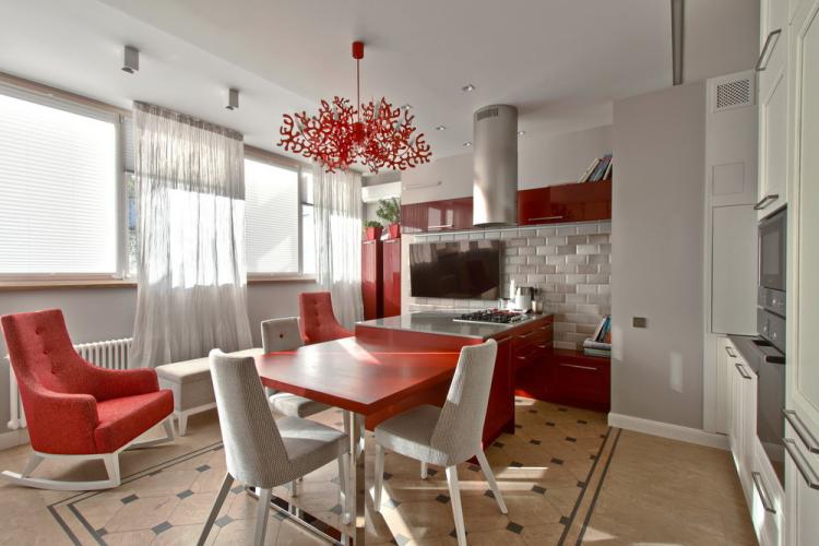 Intérieur de cuisine moderne