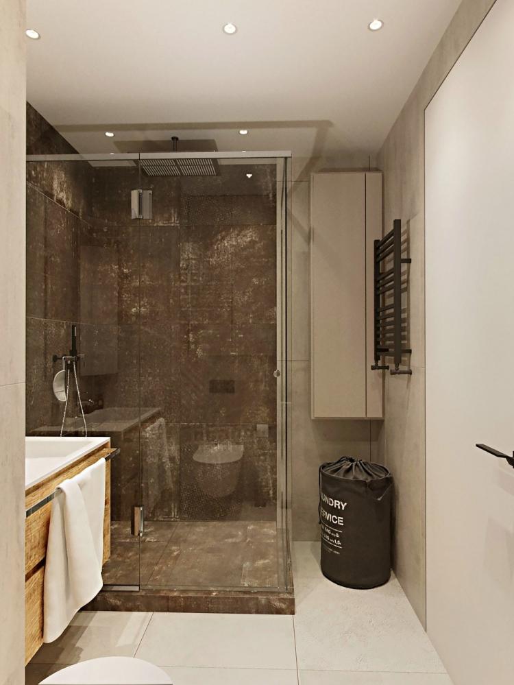 Intérieur d'appartement pour un jeune homme