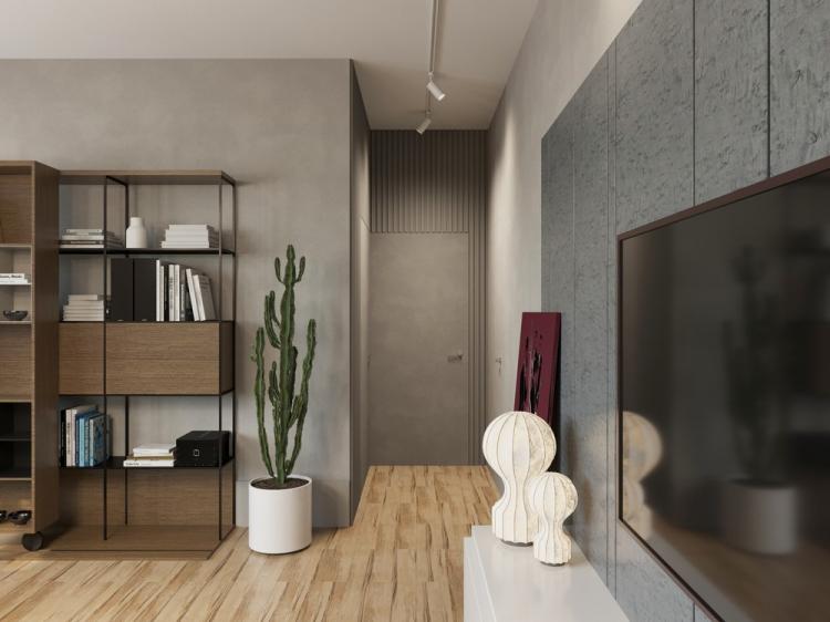 Intérieur d'appartement pour une jeune famille