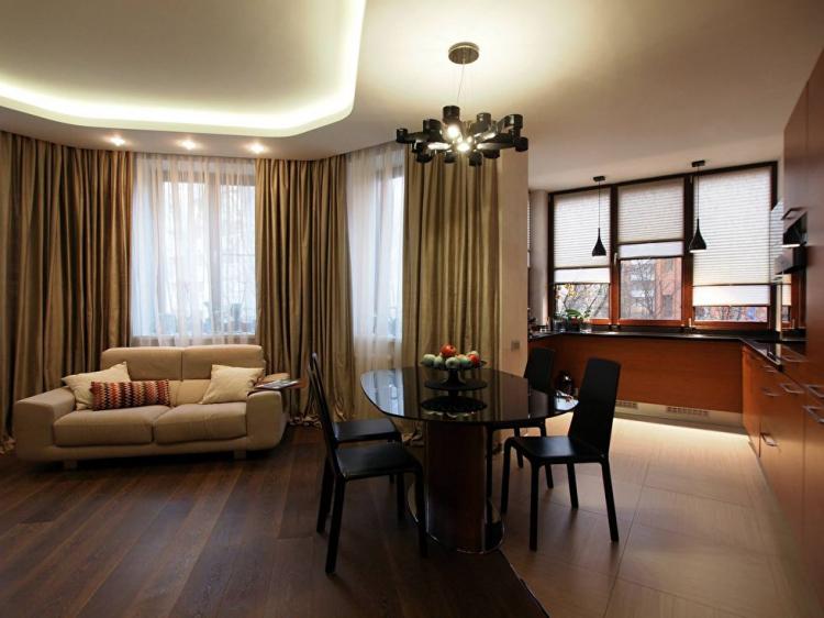 Intérieur d'un appartement dans la ville de Korolev