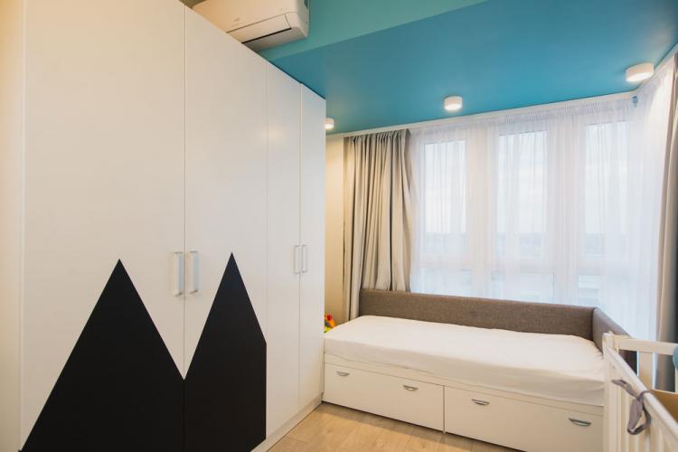 Intérieur d'un appartement en Crimée, 77 m²