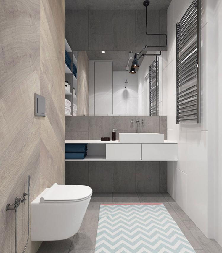 Intérieur d'appartement de style loft