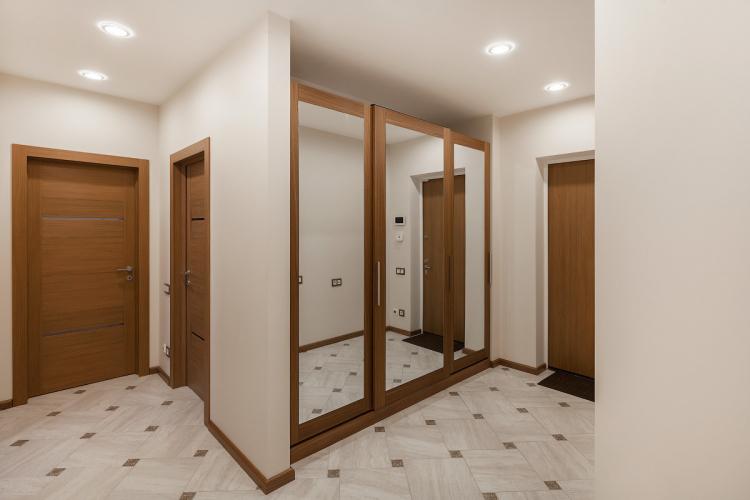 Intérieur d'un appartement dans le complexe résidentiel Mirax Park, Moscou