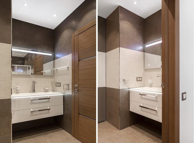 Intérieur d'un appartement dans le complexe résidentiel Mirax Park, Moscou