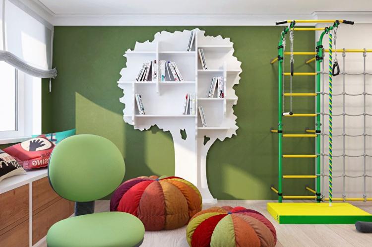 Intérieur d'appartement dans le complexe résidentiel d'Obolon Residences, Kiev