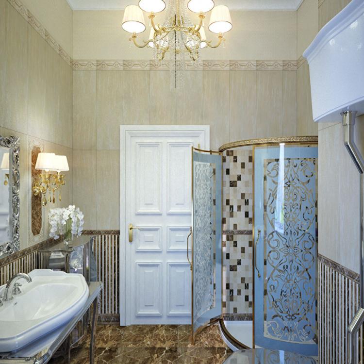 Style italien à l'intérieur de l'appartement