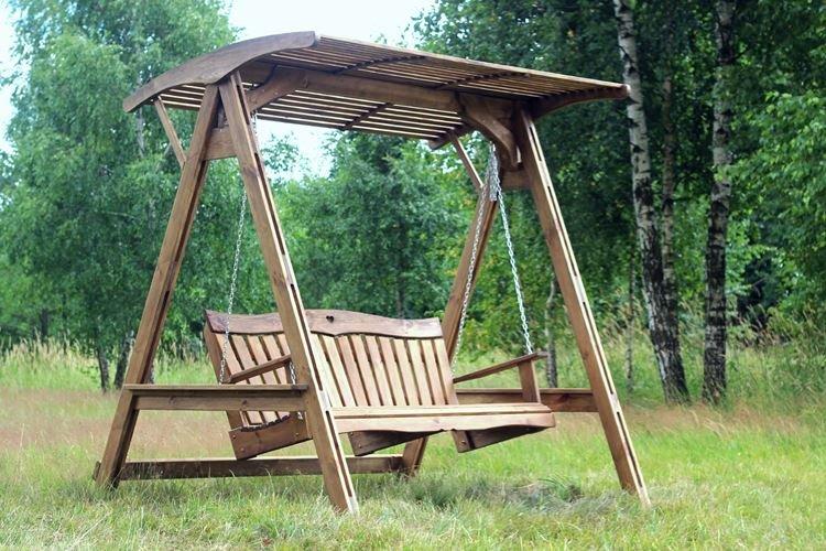 Banc balançoire pour une résidence d'été - comment le faire vous-même