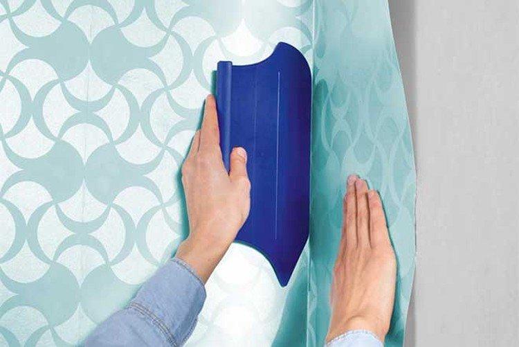 Coins de collage - Comment coller du papier peint intissé