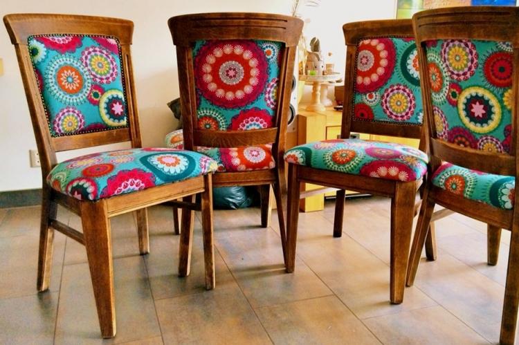 Vieilles chaises - décor, comment mettre à jour (photo)