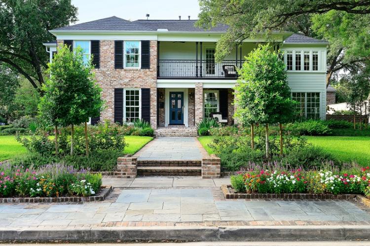 Comment décorer le porche d'une maison privée - Porche en brique