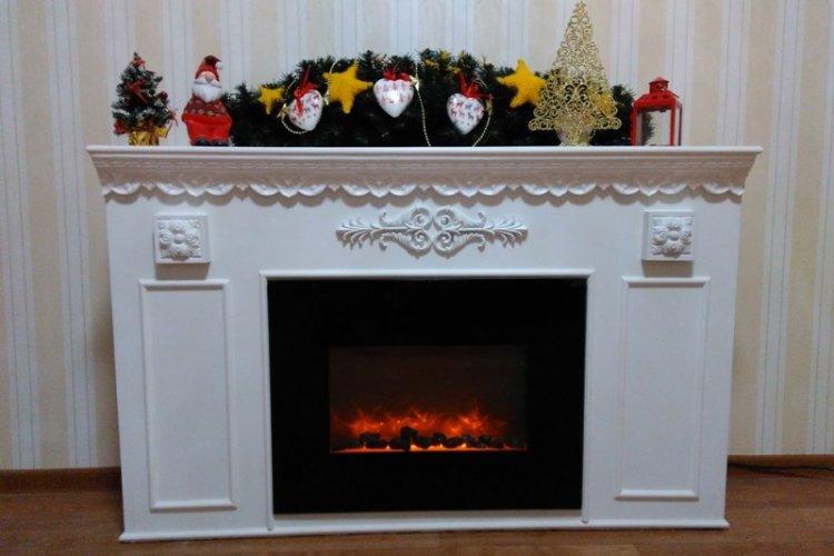 Cheminée de cloison sèche de bricolage