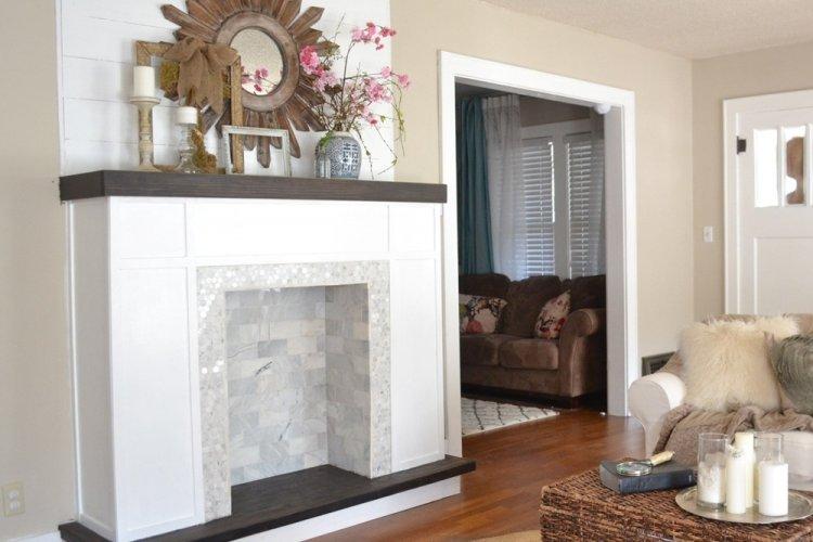 Fausse cheminée de vos propres mains - photo