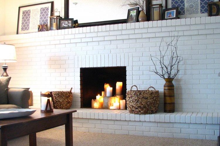 Fausse cheminée de vos propres mains - photo