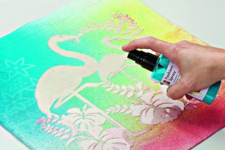 Peintures au pochoir - Peintures DIY