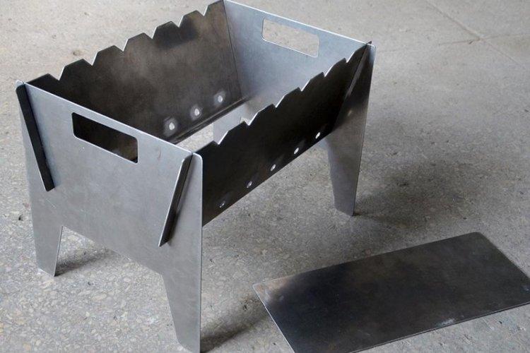 Brasero en acier sans soudure de vos propres mains