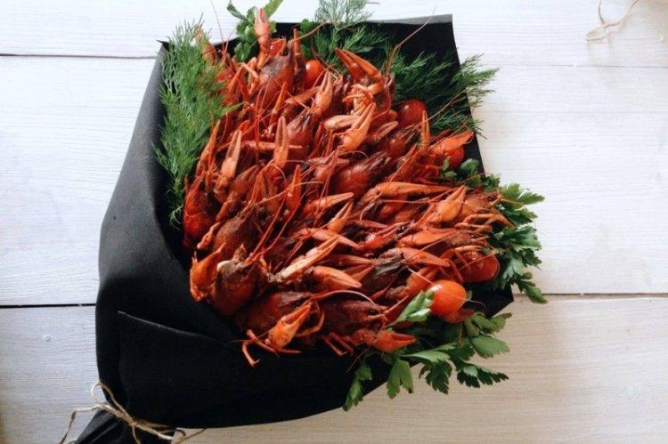 Bouquet de fruits de mer - Bouquet pour hommes de vos propres mains