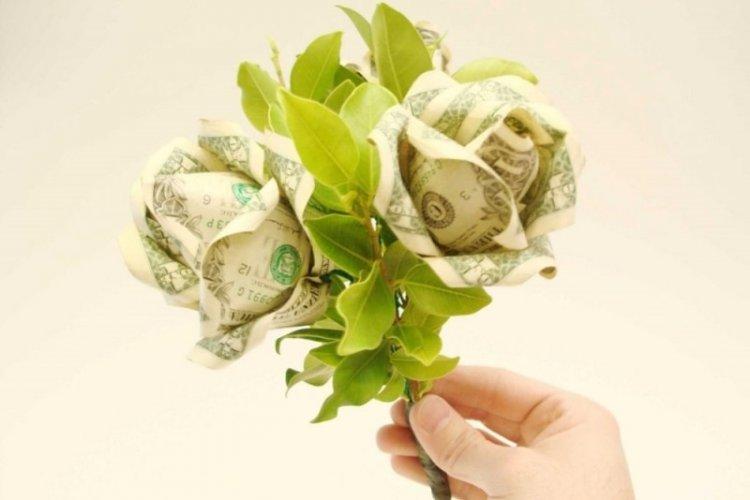 Bouquet d'argent - Bouquet DIY pour homme